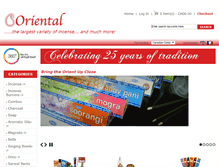 Tablet Screenshot of orientalenterprises.ca